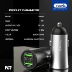 شارژر فندکی YOOKiE مدل PC1