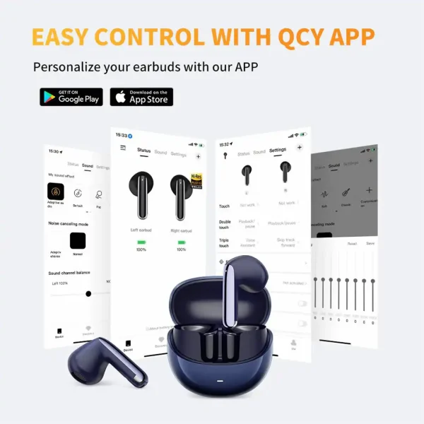 هندزفری بلوتوثی QCY مدل AilyBuds Pro (8)